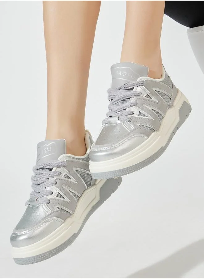 Styli Web Design Mesh Sneakers