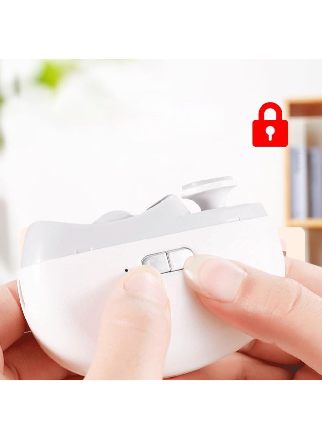 general 2026 Upgraded Electric Nail Clipper, 2 in 1 Electric Polishing Automatic Nail Clippers, Baby Nails Trimmer with Debris Storage & LED Light, Fingernail Clipper for - Image 4