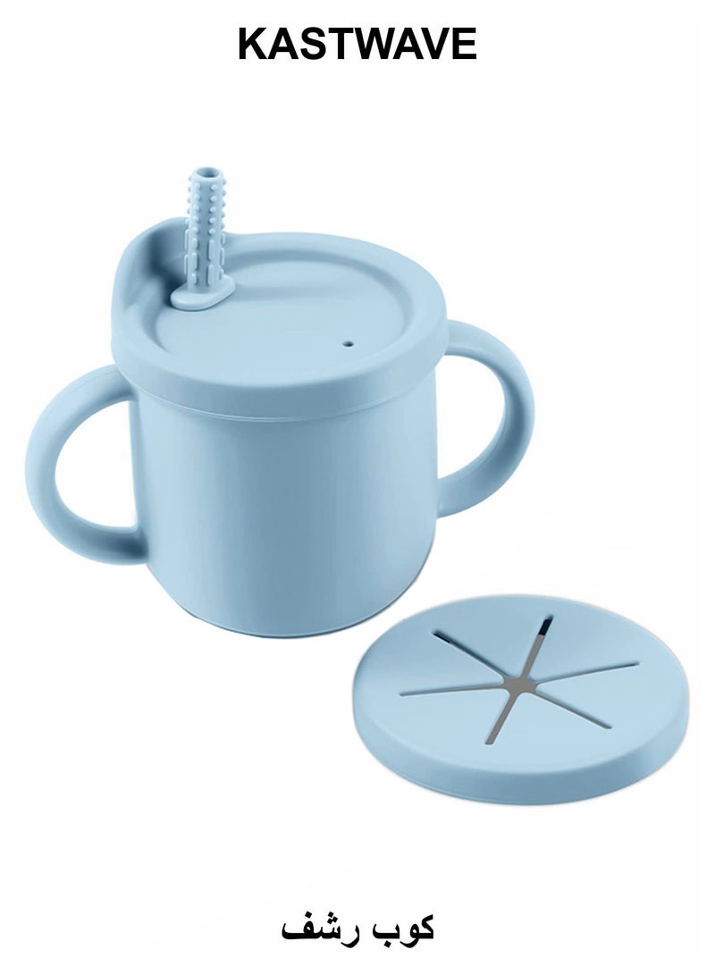 KASTWAVE 2 In 1 Toddlers Sippy Cup And Snack Container - Image 1