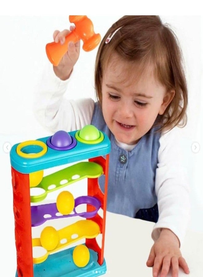 Radhya Accessories 3-Layer Hammer Ball Toy for Kids Ages 3+: Interactive Fun with Three Balls and Layers of Excitement Hand Eye Coordination - Image 5