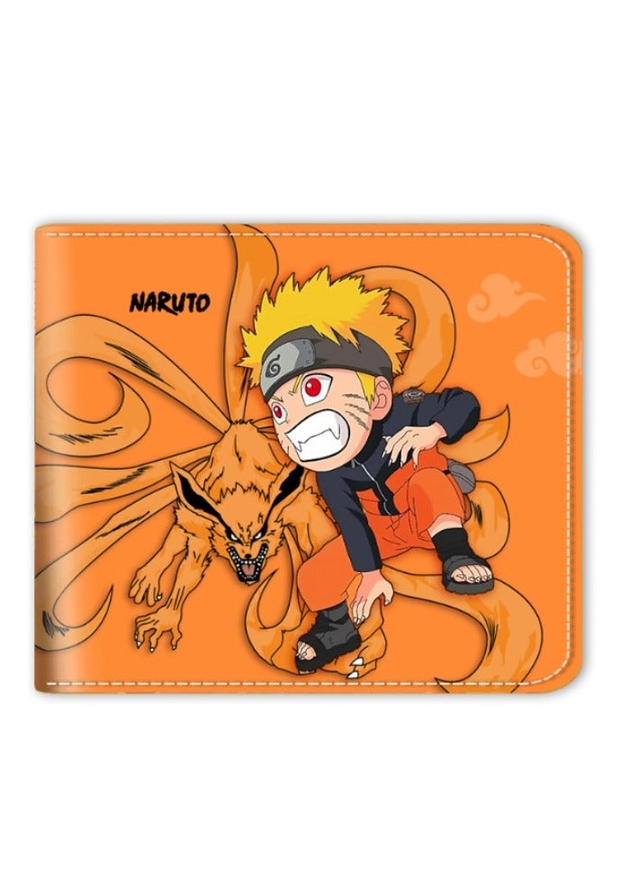 KUYING New Naruto Printed Waterproof Wallet 