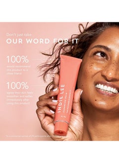 INDIE LEE Indie Lee Cleansing Balm Makeup Remover - Oil Based Cleanser with Vitamin C, Kakadu Plum & Acerola Fruit to Melt Away Makeup & SPF, Boost Skin Radiance & Reduce Visible Signs of Aging (90ml)  - Image 4