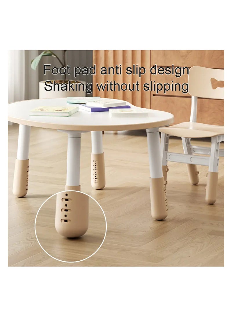 OLUDENIZ Adjustable Kids Plastic Table and Chair Set - Perfect for Kindergarten, Daycare, and Home Use  - Image 5
