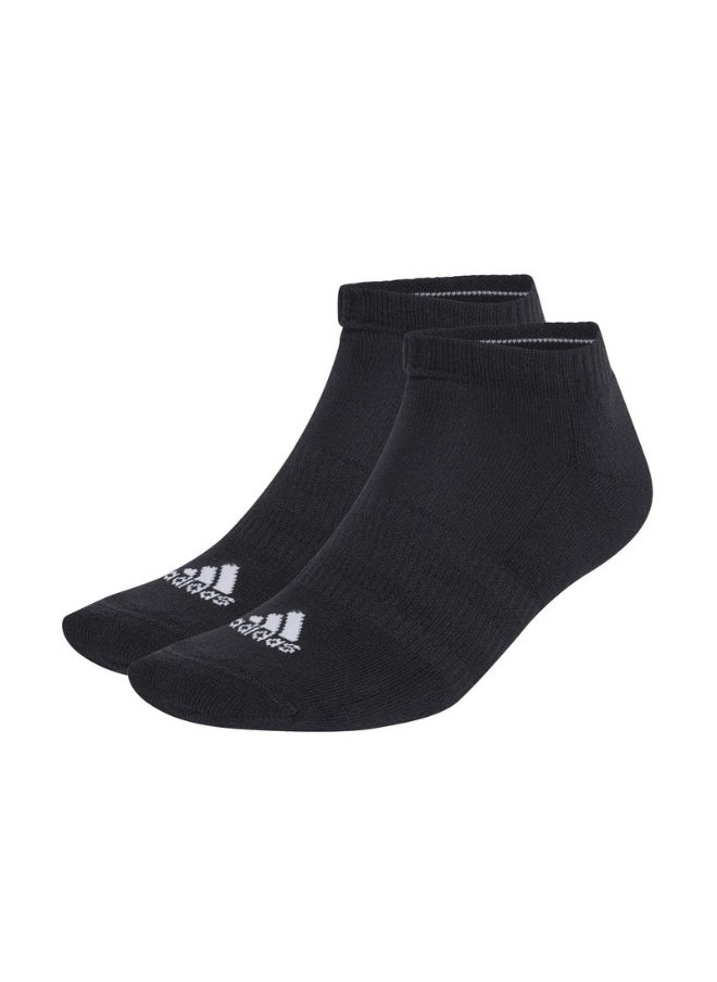 adidas C SPW LOW 3P Black Training SOCKS for Unisex - KXL