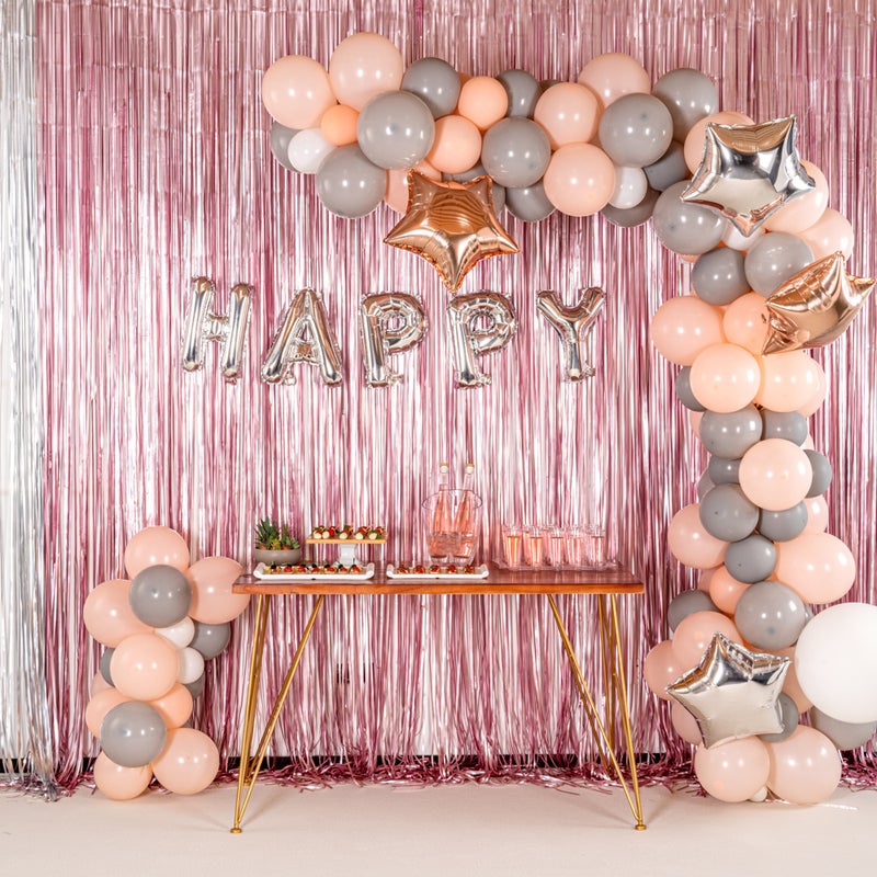 Restaurantware بالون حروف بالونيفاي 16 بوصة، بالون حفلة حرف واحد - حرف P، ذاتي الإغلاق، بالون ميرا الفضي، حلقة تعليق، زينة لعيد الميلاد، الزفاف، أو التخرج - Image 5