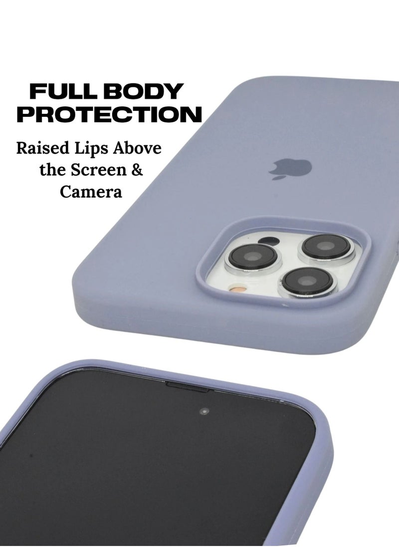 BORTONY iPhone 14 Pro Case Liquid Silicone Anti Scratch Anti Fingerprint Soft Silky Touch Shockproof Protective Cover for Apple iPhone 14 Pro  - Image 3