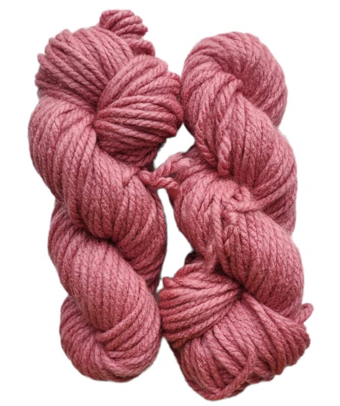 KYSS Ganga Motu Thick Chunky Wool Hand Knitting Yarn 400 Gram Wool Best Used With Crochet Needles Shade No17 - Image 1