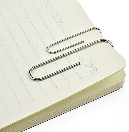 Vinaco Paper Clips Non Skid, 500PCS Medium and Jumbo Paper Clips (1.3 inch & 2.0 inch), Durable & Rustproof, Coated Paperclip Great for Office School and Personal Use - Image 5