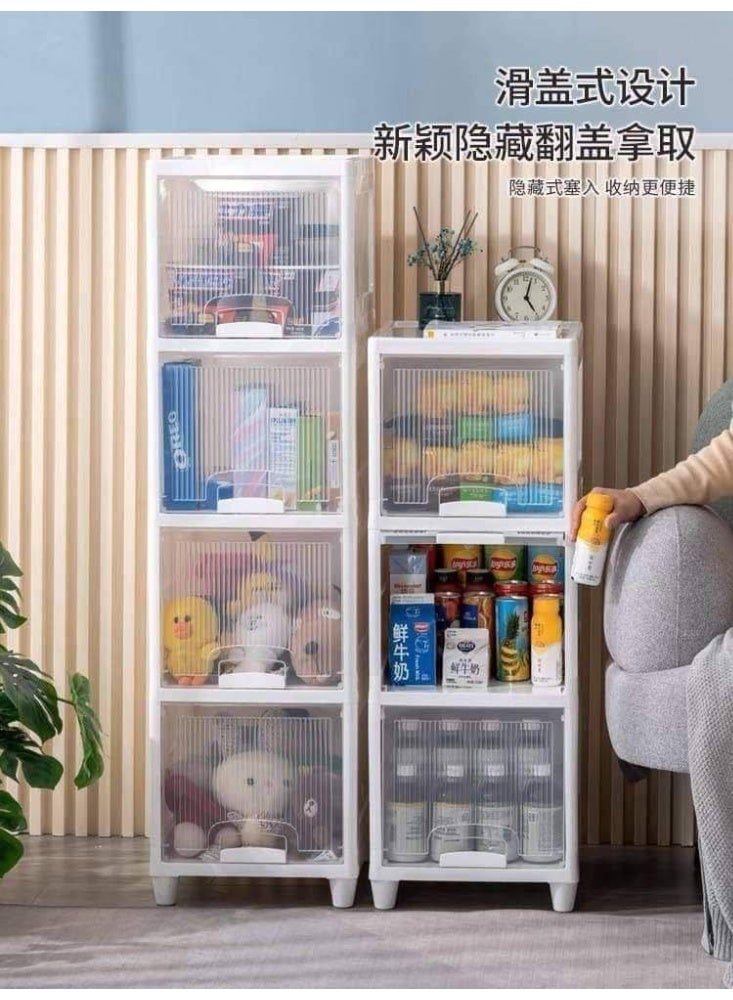 4-Tier Multi-Purpose Home Organizer | Large-Capacity Storage Unit with a Stable Design | High-Quality Material for Home Use - Image 4