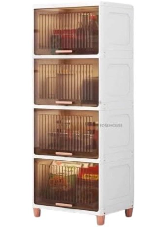 4-Tier Multi-Purpose Home Organizer | Large-Capacity Storage Unit with a Stable Design | High-Quality Material for Home Use - Image 1