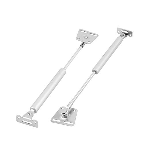 LDEXIN 100N/22.5lbs Flap Stay Damper Gas Spring,Lid Support, Kitchen Cabinet Cupboard Door Hinges 2pcs - Image 1