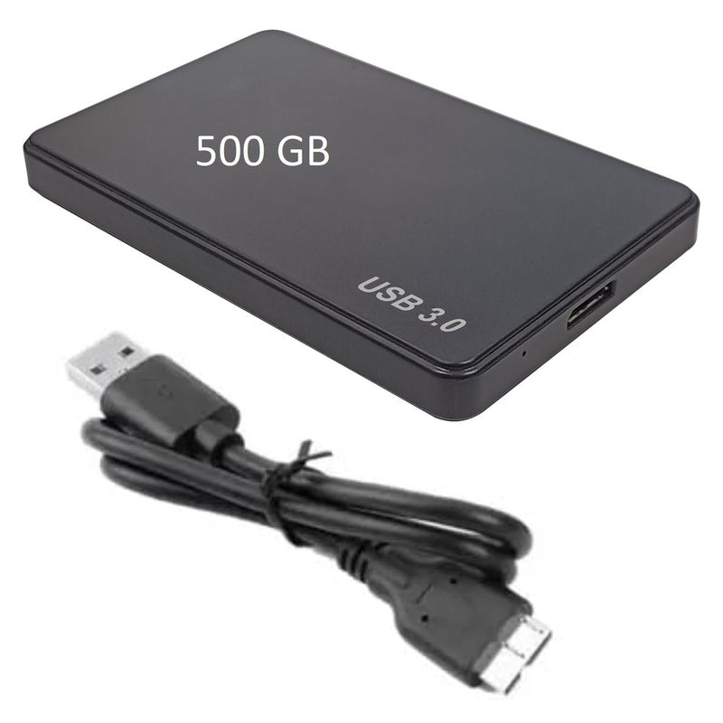 CARE CASE 500 GB Portable External Hard Disk - USB 3.0 for PC Laptop Windows and Mac, 1 Year Warranty, External HDD - Black (500 GB) - Image 5