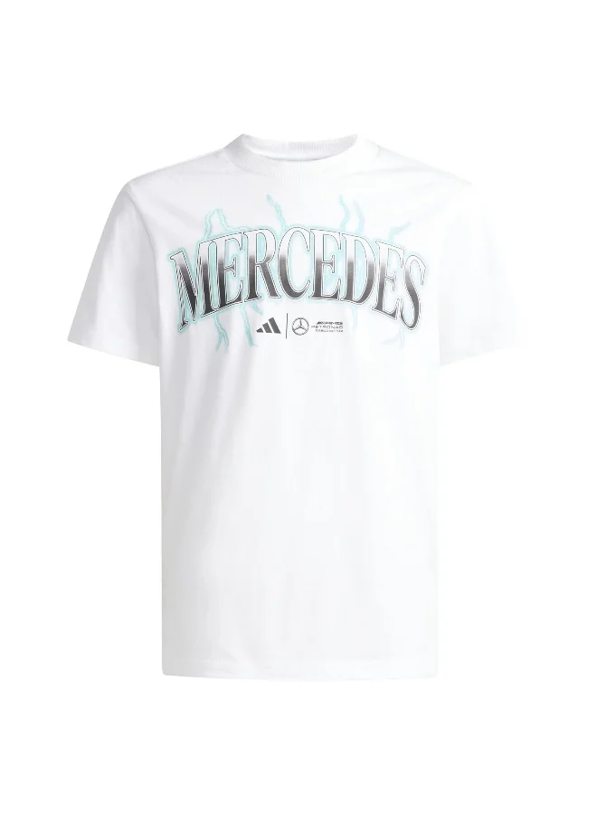 Adidas Adidas Mer Gfxt G1W Y U White Motorsport T-Shirts For Unisex