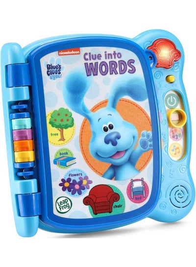 LeapFrog Blue'S Clues And You! Clue Into Words – Learning Book With Blue And Friends That Teaches Early Reading, Sight Words, Phonics, And Vocabulary In An Engaging And Fun Way.