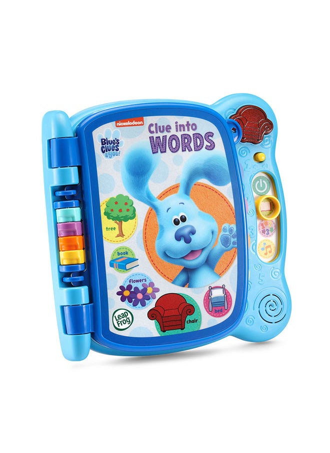 LeapFrog Blue's Clues Reading Time and You! Clue Into Words Learning E-Book - Interactive Educational Toy for Preschoolers Aged 3 and above, Multicolored  - Image 4
