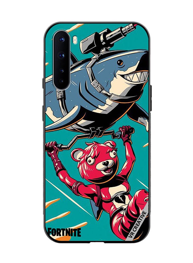 VR CREATIVE Protective Case Cover For OnePlus Nord Fortnite Poster Design Multicolour - Image 1