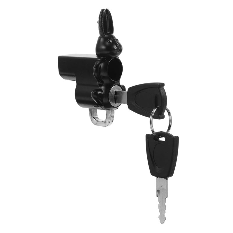 Universal Front Motorcycle Scooter Bicycle Hook Hanger Sturdy Convenient Electric Vehicle Lock - Image 2