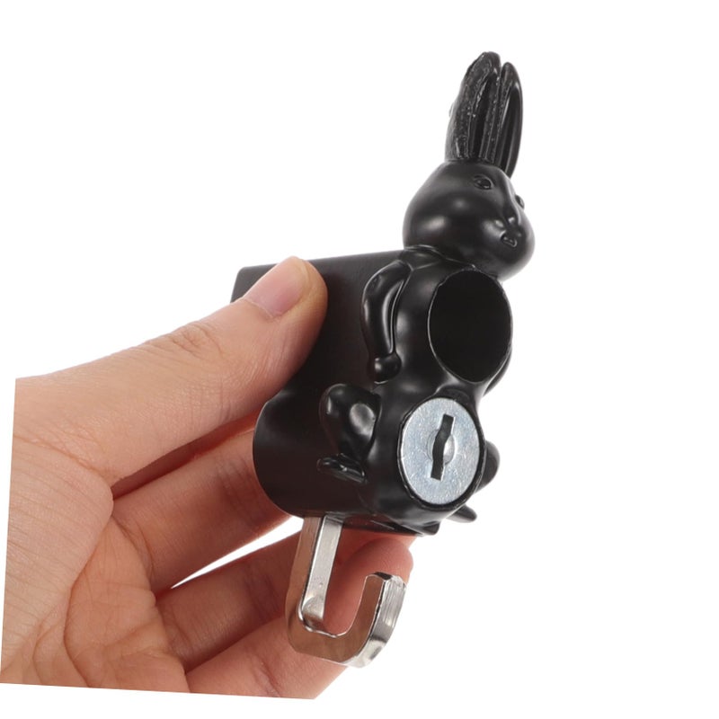 Universal Front Motorcycle Scooter Bicycle Hook Hanger Sturdy Convenient Electric Vehicle Lock - Image 4