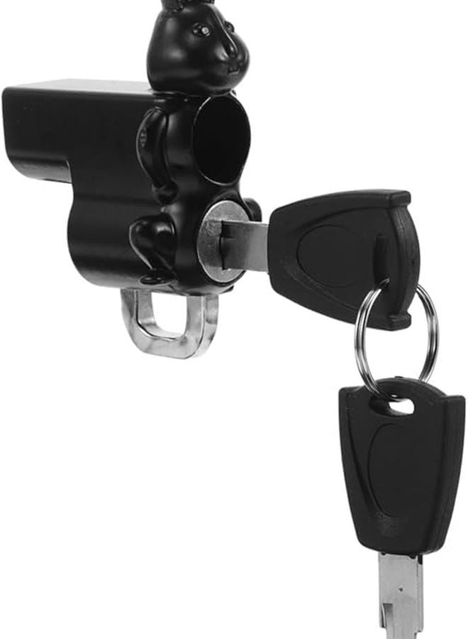 Universal Front Motorcycle Scooter Bicycle Hook Hanger Sturdy Convenient Electric Vehicle Lock - Image 1