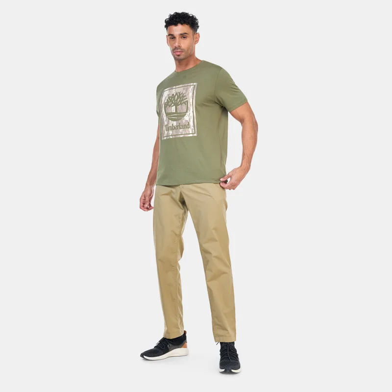 Timberland Green Men's Camo Print T-Shirt for Men | Best Price UAE