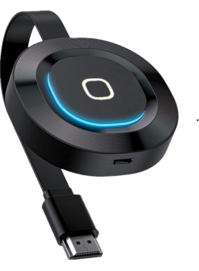 جهاز شاشة لاسلكي 5G HDMI دفع الكنز اتصال واي فاي مزدوج التردد جهاز عرض تلفزيون مسح رمز بنقرة واحدة - Image 5