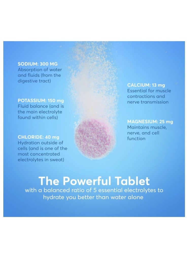 Nuun Fruit Punch Sports Hydration Effervescent Electrolyte Drink Tablets – 10 Tablets - Image 3