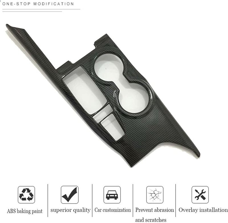 BOLTRY Carbon Fiber Print Gear Box Trim for Toyota Camry LE SE TRD 2018-2021 - Image 3