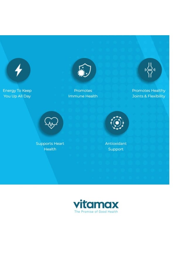 Vitamax B-Complex 100Mg Vegetarian Tablets For Energy Support, Pack Of 60'S - Image 4