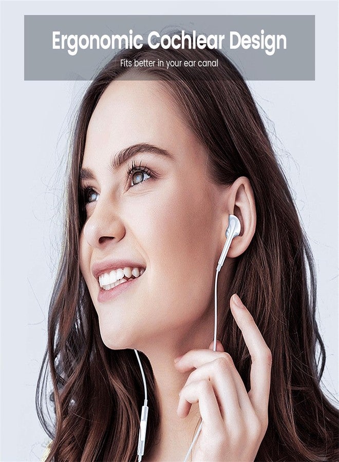 عبوة من قطعتين - سماعات رأس USB-C لأجهزة iPhone 17/16/15، سماعات أذن سلكية من النوع C مزودة بميكروفون وجهاز تحكم عن بعد، سماعات عازلة للضوضاء، متوافقة مع iPhone 17/16/15 Pro Max و iPad ومعظم أجهزة iPhone المزودة بمنفذ USB-C - Image 5