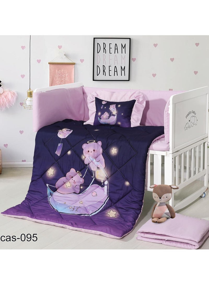 Hours 5-Piece Baby Crib Bedding Set - Image 2