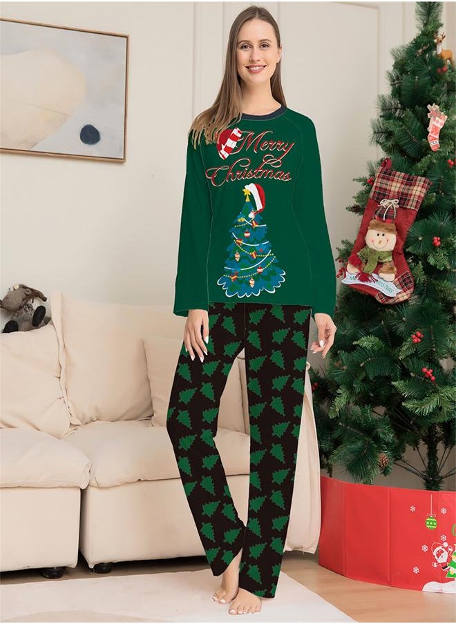 Merry Christmas printed t-shirt with checked pajama set for female - pzsku/ZABE88F630419ED1185F2Z/45/_/1733072467/e805deea-f1f0-4971-b22c-bdfdf1531c3c