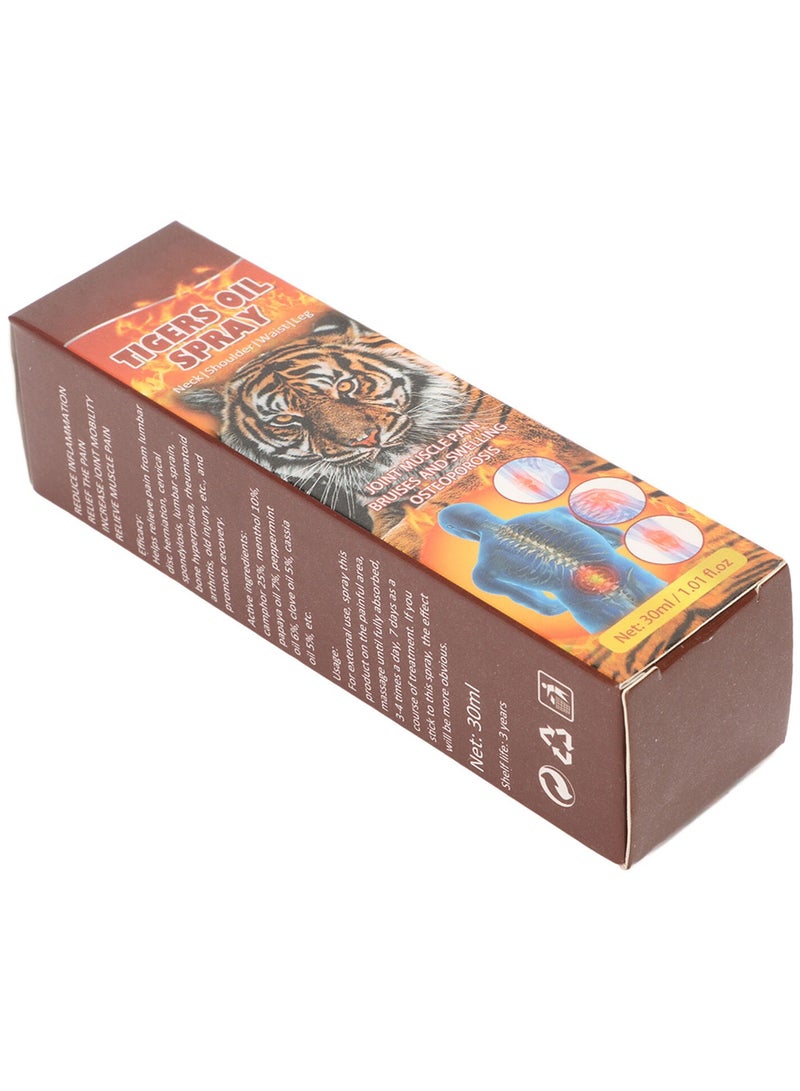 SOUTH MOON Tiger king Thailand oil spray for rheumatic arthralgia, muscle pain, stasis, shoulder, neck and lower back pain 30ml - Image 4