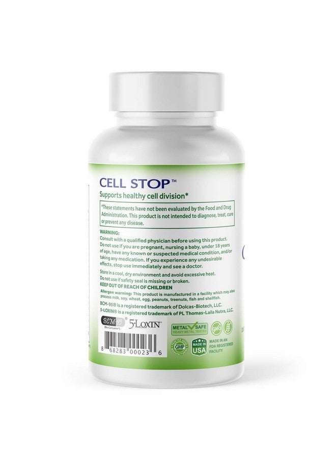 Optimal Health Knowledge Cell Stop, Powerful Cell Division Support, Propriety Blend of Natural Ingredients Including Reishi Mushroom, Turkey Tail Mushroom, Beta Glucan, Selenium, and Others - 120 Veggie Capsules - Image 3