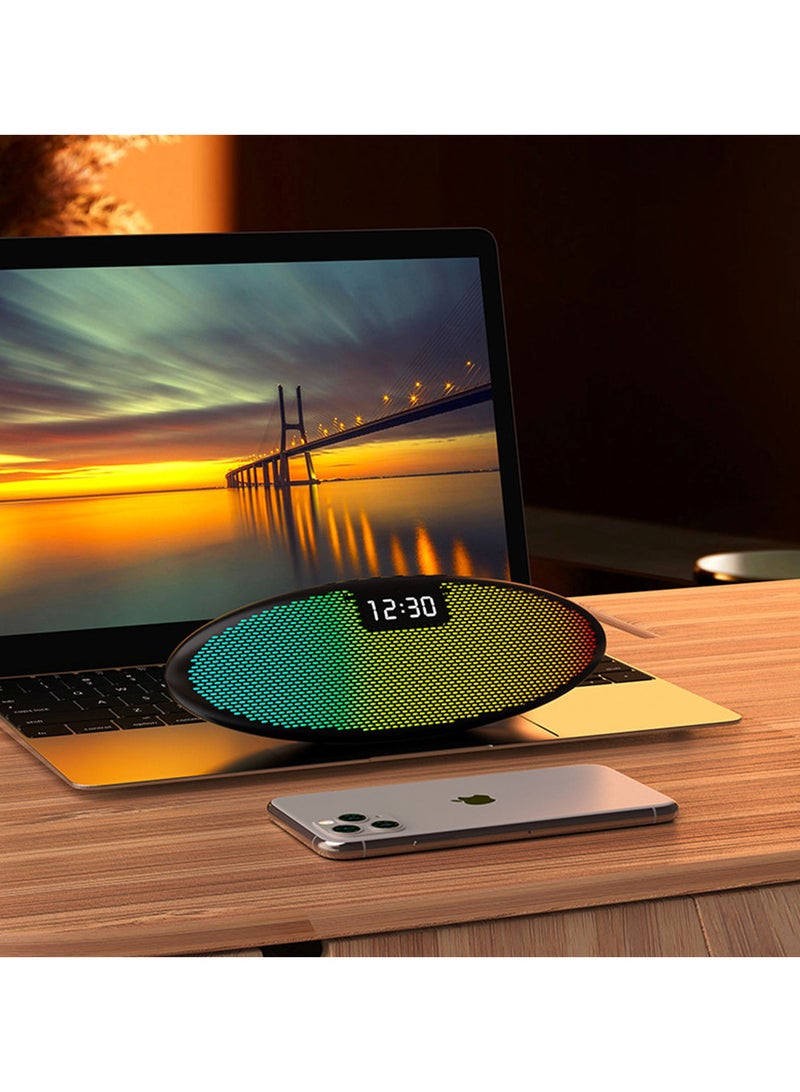 Bluetooth speaker with clock 5W chargable - Image 2