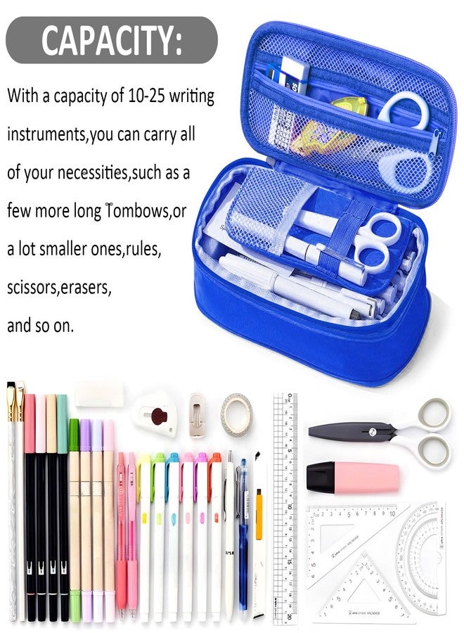 ZHIMEBYE Gamer Pencil Case for Boys - Large Boys Pencil Pouch for School Supplies, Portable Video Game Pen Bag with Zipper, Big Capacity Pen Box, Compartments Stationary Organizer for Kids Teens Adults - Image 5