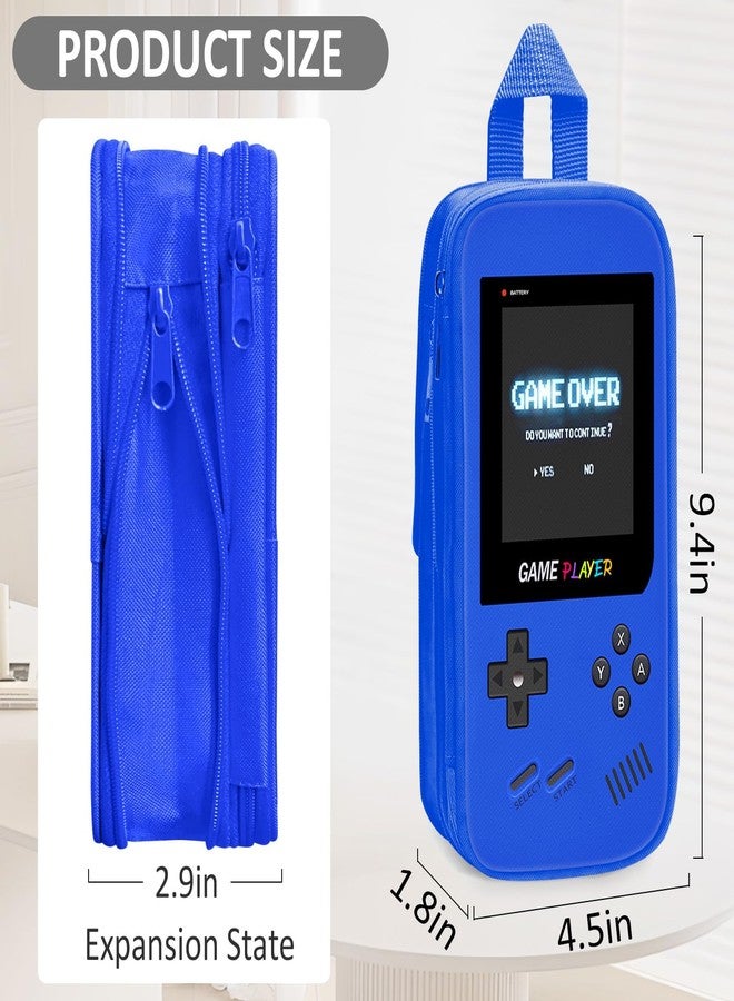ZHIMEBYE Gamer Pencil Case for Boys - Large Boys Pencil Pouch for School Supplies, Portable Video Game Pen Bag with Zipper, Big Capacity Pen Box, Compartments Stationary Organizer for Kids Teens Adults - Image 4