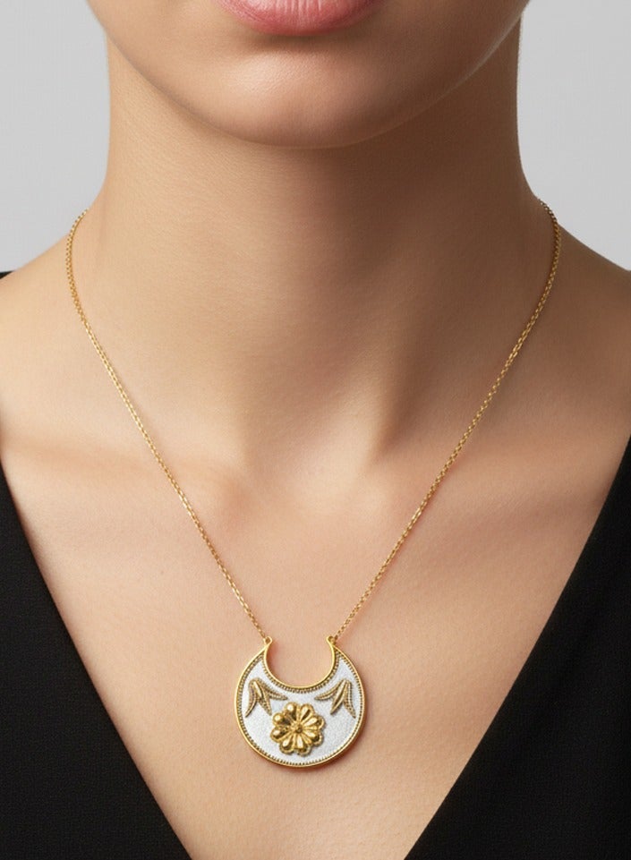 بي تي سي إيلا - سلسله فضة مطليه بالذهب (SIL0472) - Image 1