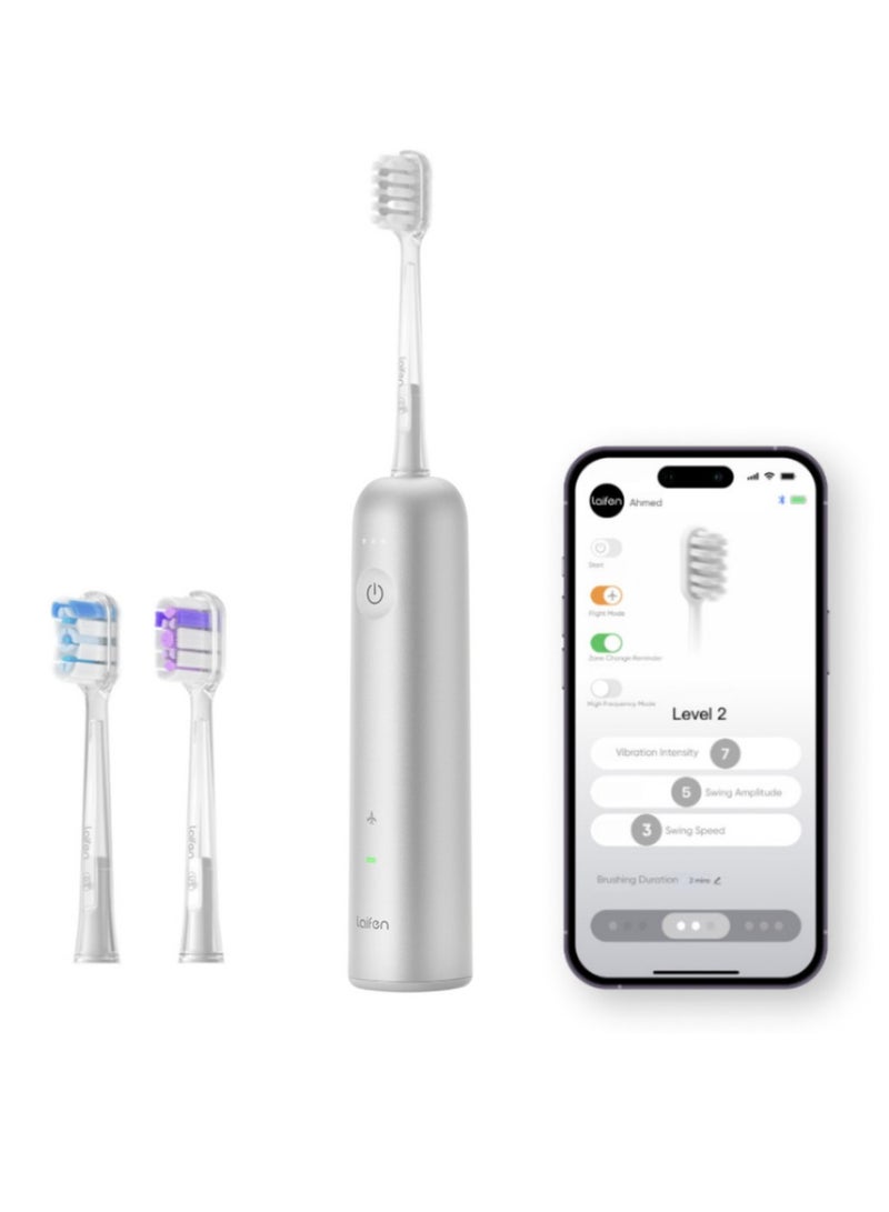 Laifen Laifen Wave Electric Toothbrush, Oscillation & Vibration Sonic Electric Toothbrush with 3 Brush Heads - Image 1