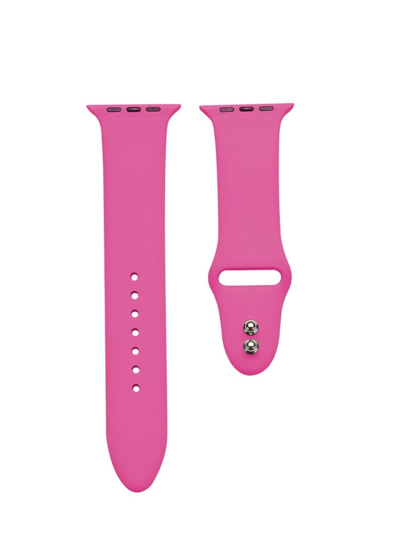 GULFLINK Silicone Watch Band 220mm Length for Apple iWatch 7 45mm - Image 2