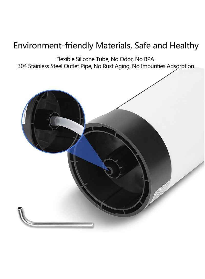 MIXDE 5 Gallon Water Bottle Pump, Electric Jug Pump USB Charging Portable for 2-5 Gallon Jugs USB Charging Portable Water Dispenser for Office, Home, Camping, Kitchen - Universal Fit - Image 4