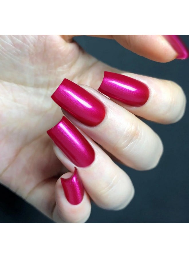 MAJOR DIJIT Quick Dry Nail Polish Crimson Summer Nail Lacquer For Nail Art Regular Nail Polish 0.41 Fl Oz.  - Image 2