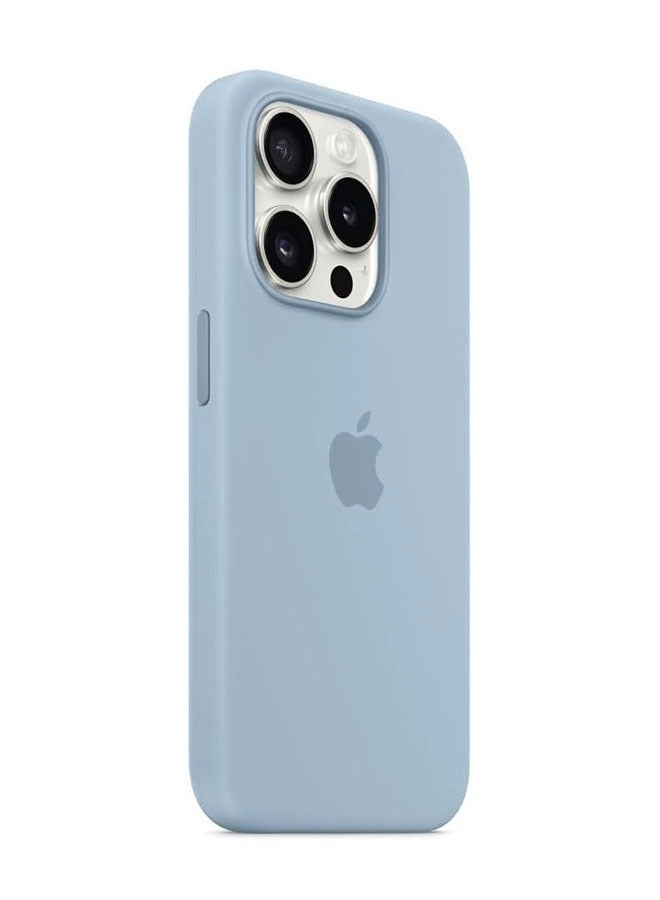 Silicone Case for iPhone 16 Pro Max 6.9 Inch, Liquid Gel Silky Soft Touch, Shock Absorbing Phone Cover with Camera Lens Full Protection, Blue - Image 2