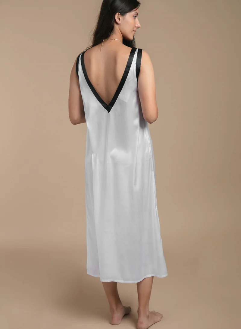 After Dark Denise, Black Nightdress and Gown