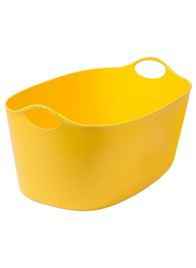Zaboon Flexi laundry basket, in-/outdoor, yellow, 35 l - Image 1