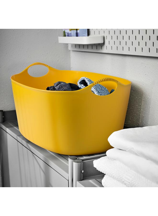 Zaboon Flexi laundry basket, in-/outdoor, yellow, 35 l - Image 3
