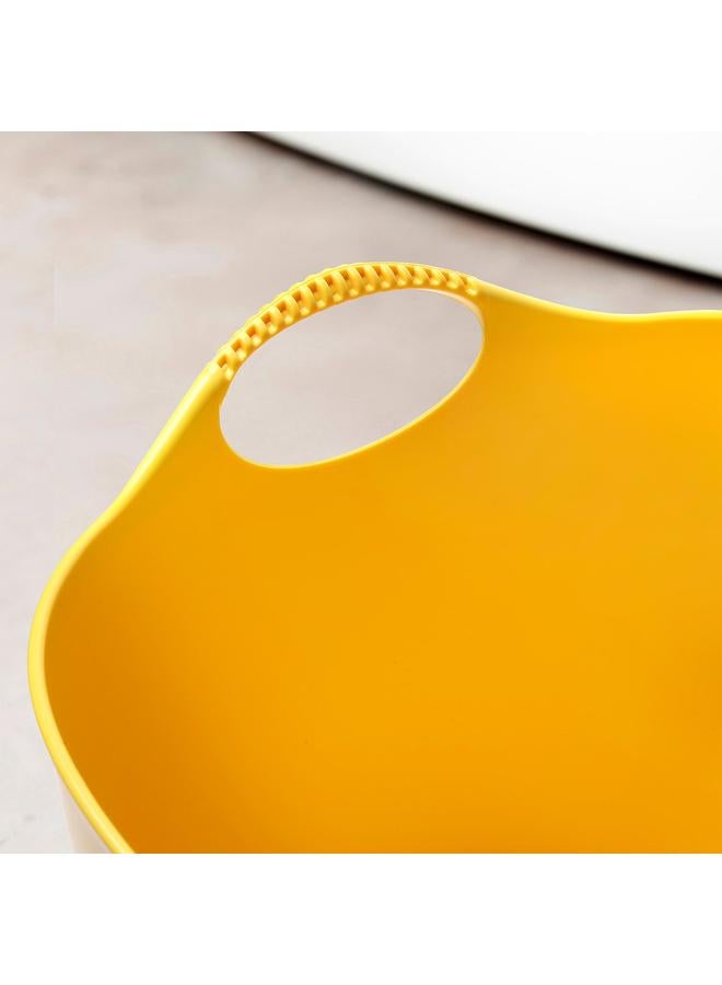 Zaboon Flexi laundry basket, in-/outdoor, yellow, 35 l - Image 5