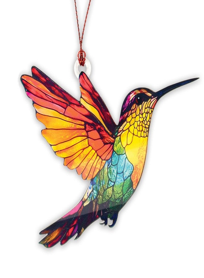 MAILAMCRAFT Hummingbird Gifts for Women, Colorful Hummingbird Ornament, Bird Ornaments for Christmas Tree, Hanging Decor for Door, Yard, Outdoor or Windows, Home Decor, Birthday Gift for Mom - Image 1