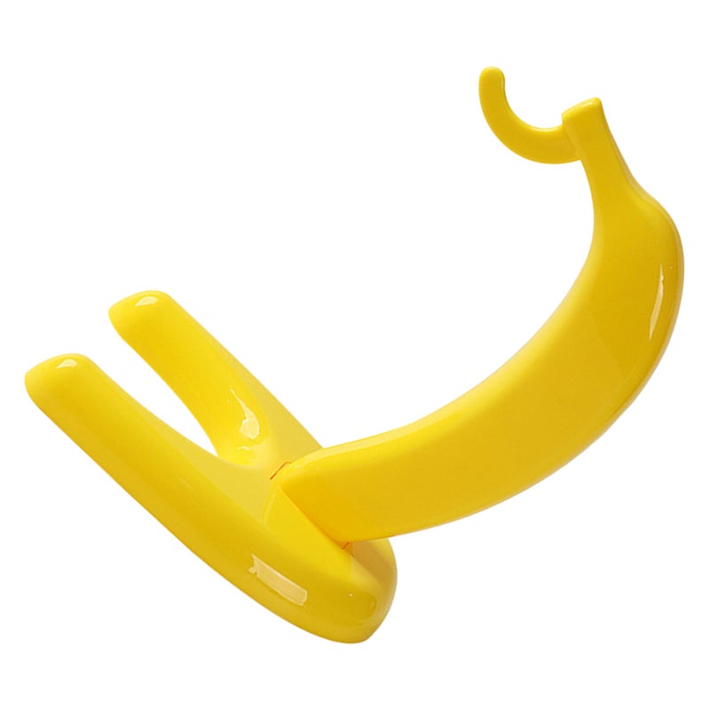 2pcs Banana Holder Stand Banana Hanger Hook Desktop Detachable Banana Hanging Hook - Image 2