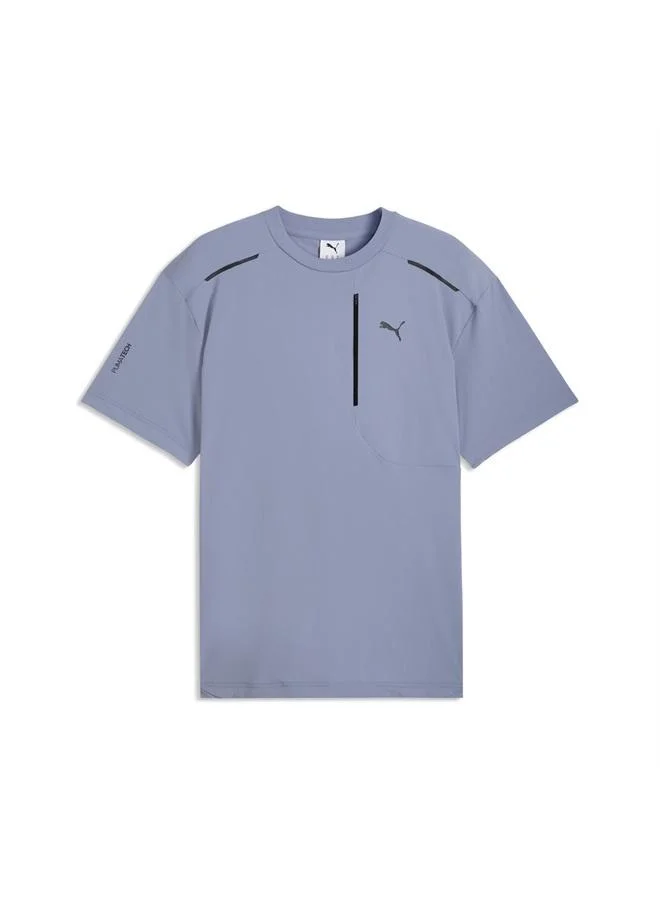 Puma Gray Sky PUMATECH Relaxed Pocket Tee Men for Men | Best Price UAE