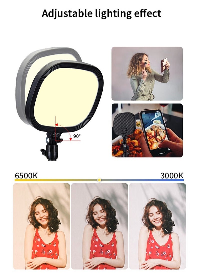 Jmary جيماري FM-58R مصباح LED بزاوية 9 بوصات للتصوير الفوتوغرافي والفيديو - Image 3